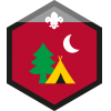 Outdoors badge Outdoors badge