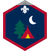 Outdoors badge Outdoors badge