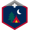 Outdoors badge Outdoors badge