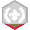 Chief Scout's Gold badge Chief Scout's Gold badge